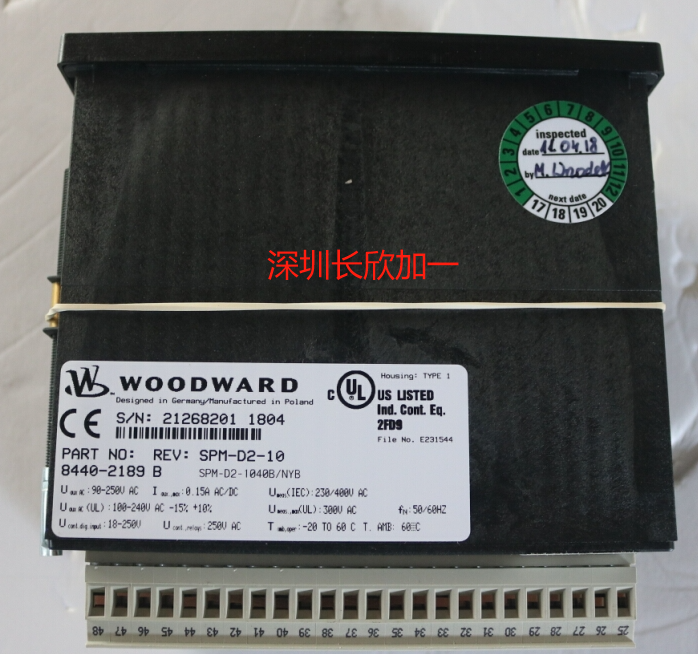 woodward  8440-2189  同步繼電器