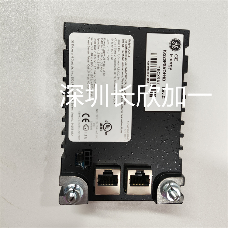 GE  IS220PSVOH1B  美國GE通用電氣  Mark VIe UCSA 控制器